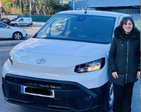 Vehículo traslaado a Huelva