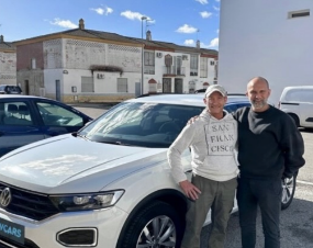 Coche trasladado de Zaragoza a Almería