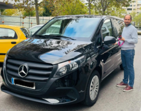 Furgoneta entregada en Vitoria