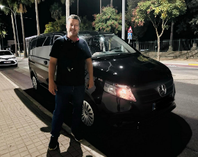 Vehículo entrehado en Cádiz